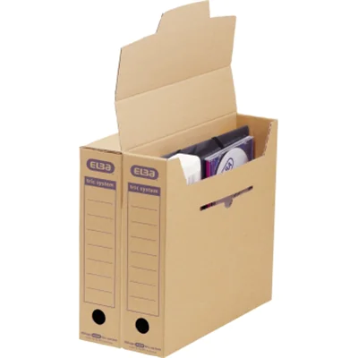 ELBA Archivbox tric System 100421087 für DIN A4 naturbraun ELBA Archivbox tric System 100421087 für DIN A4 naturbraun