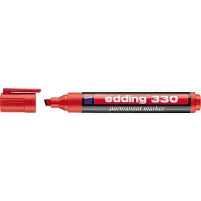 edding Permanentmarker 330 4-330002 1-5mm Keilspitze rot edding Permanentmarker 330 4-330002 1-5mm Keilspitze rot