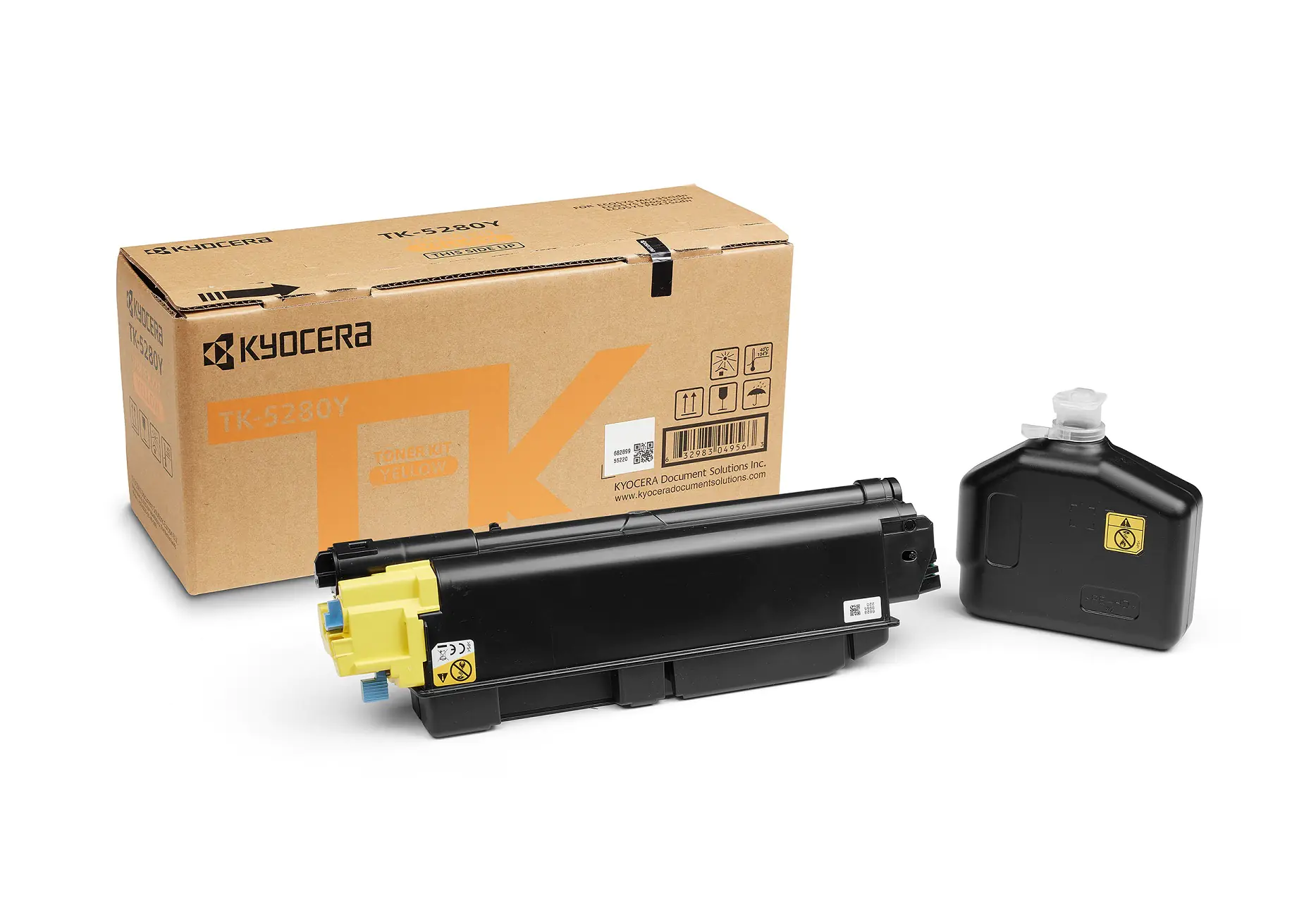 Kyocera TK 5280Y - Gelb - original - Tonersatz - für ECOSYS M6235cidn, M6235CIDN/KL3, M6635cidn, M6635CIDN/KL3, P6235cdn, P6235CDN/KL3 Kyocera TK 5280Y - Gelb - original - Tonersatz - für ECOSYS M6235cidn, M6235CIDN/KL3, M6635cidn, M6635CIDN/KL3, P6235cdn, P6235CDN/KL3