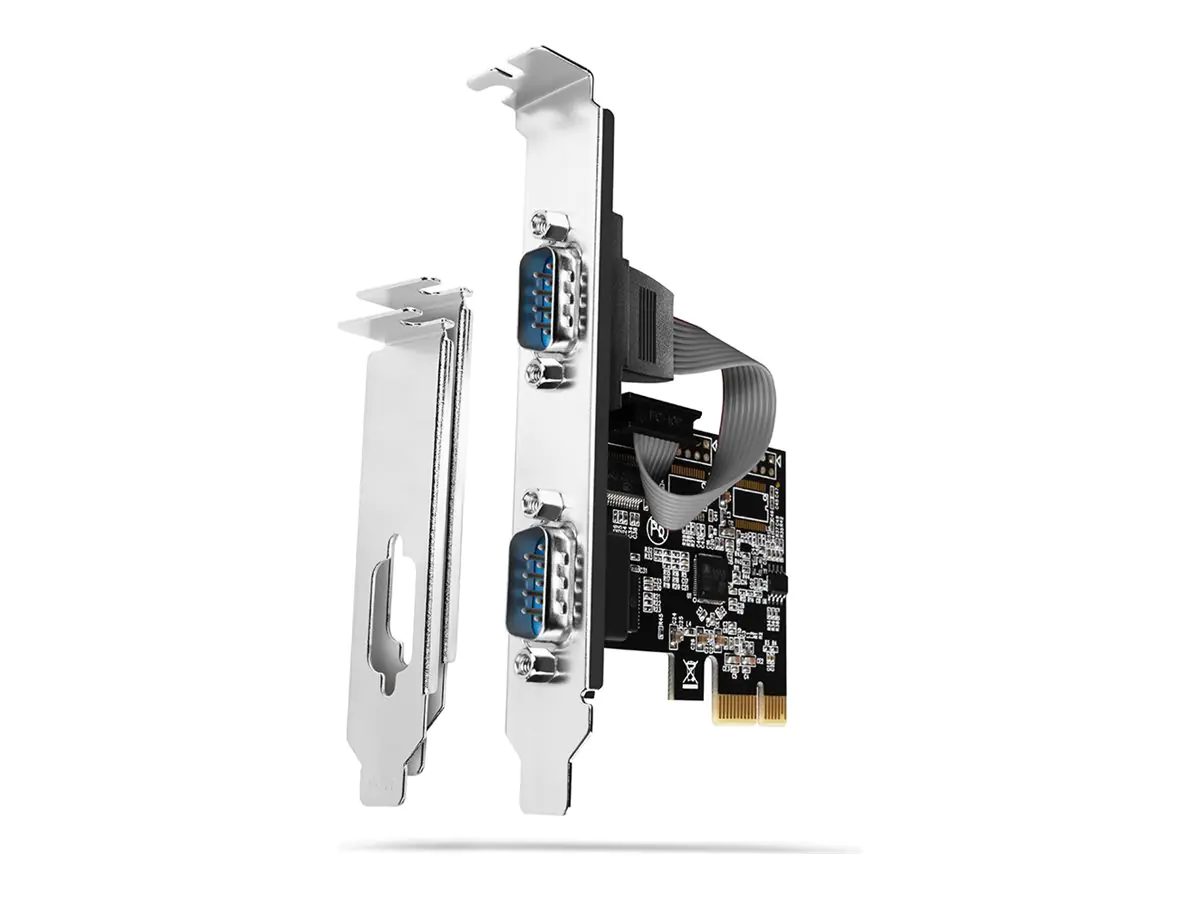 AXAGON PCEA-S2N - Serieller Adapter - PCIe 2.0