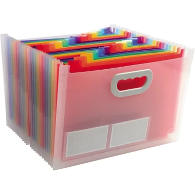Exacompta Dokumenttasche CRYSTAL 55198E Griff 24Fächer PP Exacompta Dokumenttasche CRYSTAL 55198E Griff 24Fächer PP