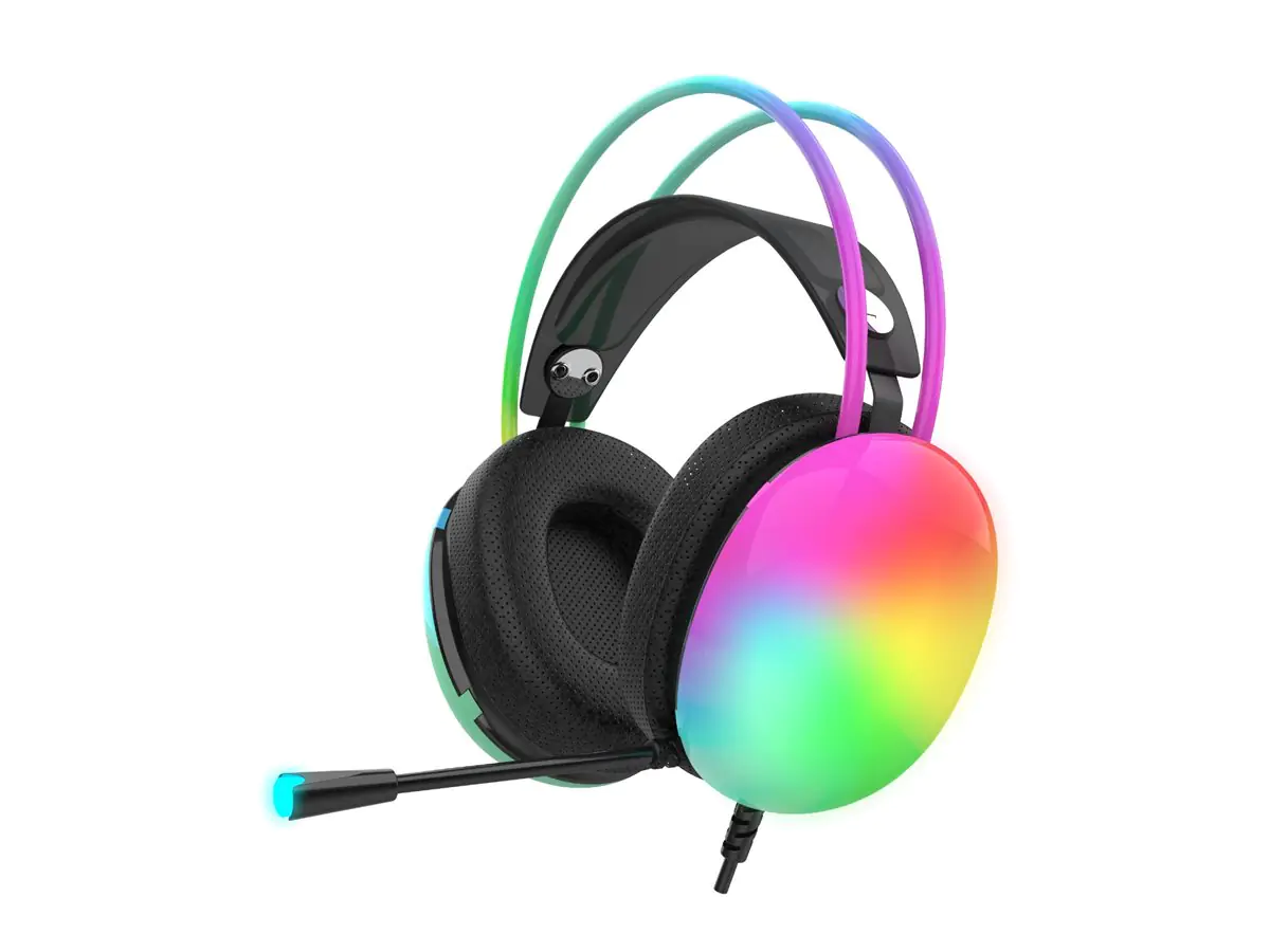 Cian Technology GmbH INCA Gaming Headset IGK-X8S 7.1 USB RGB-LED schwarz - Headset