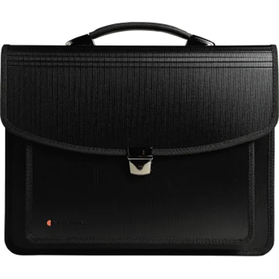 Exacompta Aktentasche Exatravel® Außenmaße: 38 x 26 x 5 cm (B x H x T) Steckverschluss Polypropylen schwarz Exacompta Aktentasche Exatravel® Außenmaße: 38 x 26 x 5 cm (B x H x T) Steckverschluss Polypropylen schwarz