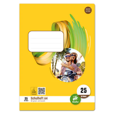 Format-X® Schulheft Style DIN A4 liniert mit Rand 25 32 Bl. Format-X® Schulheft Style DIN A4 liniert mit Rand 25 32 Bl.