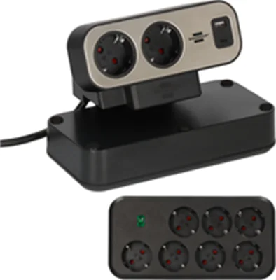 Brennenstuhl estilo Duplex Steckdosenleiste mitÜberspannungsschutz 1x USB C A 9x Brennenstuhl estilo Duplex Steckdosenleiste mitÜberspannungsschutz 1x USB C A 9x