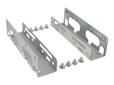 InLine HDD mounting brackets - Laufwerksschachtadapter - 5,25" bis 3,5" (13.3 cm to 8.9 cm)