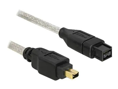 Delock IEEE 1394-Kabel 9 PIN FireWire 800 (M) FireWire, 4-polig (M) 82589 2 m