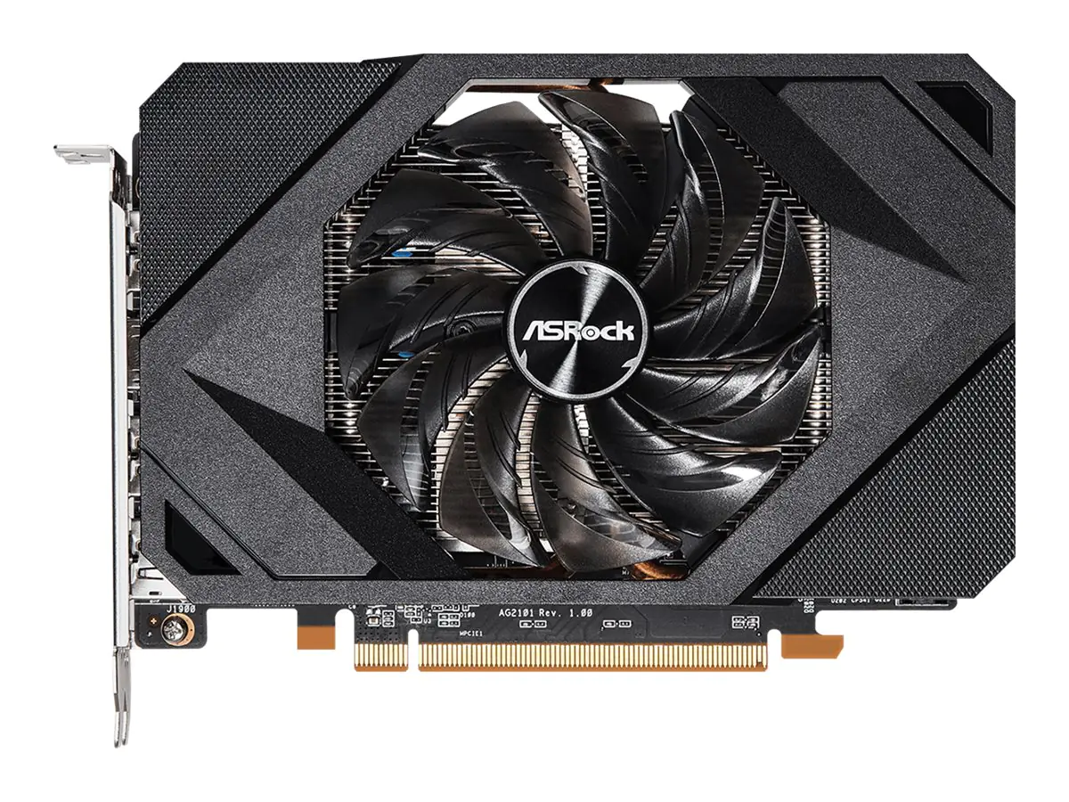 ASRock Radeon RX 6600 XT Challenger ITX 8GB - Grafikkarten - Radeon RX 6600 XT - 8 GB GDDR6 - PCIe 4.0 x16 - 2 x HDMI, 2 x DisplayPort