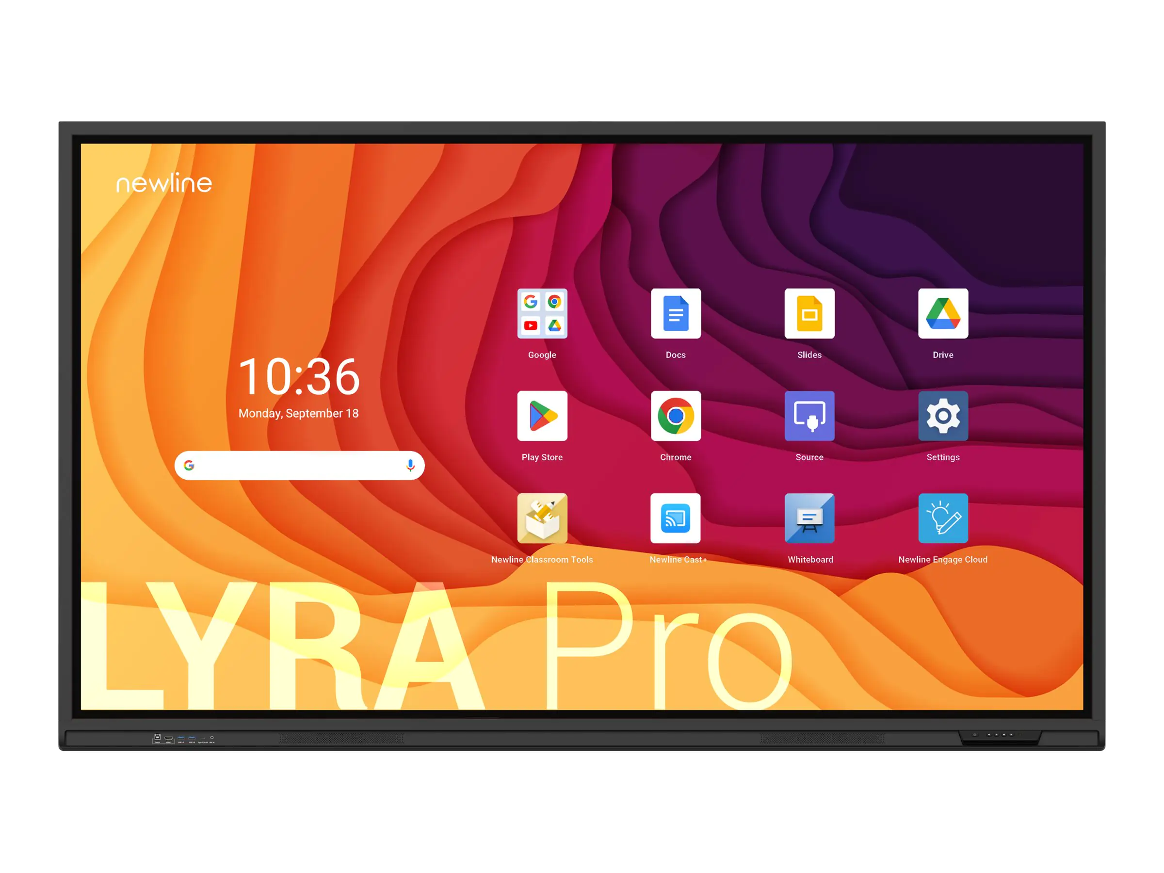 NewLine Lyra Pro TT-8623QA - 218 cm (86") Diagonalklasse LCD-Display mit LED