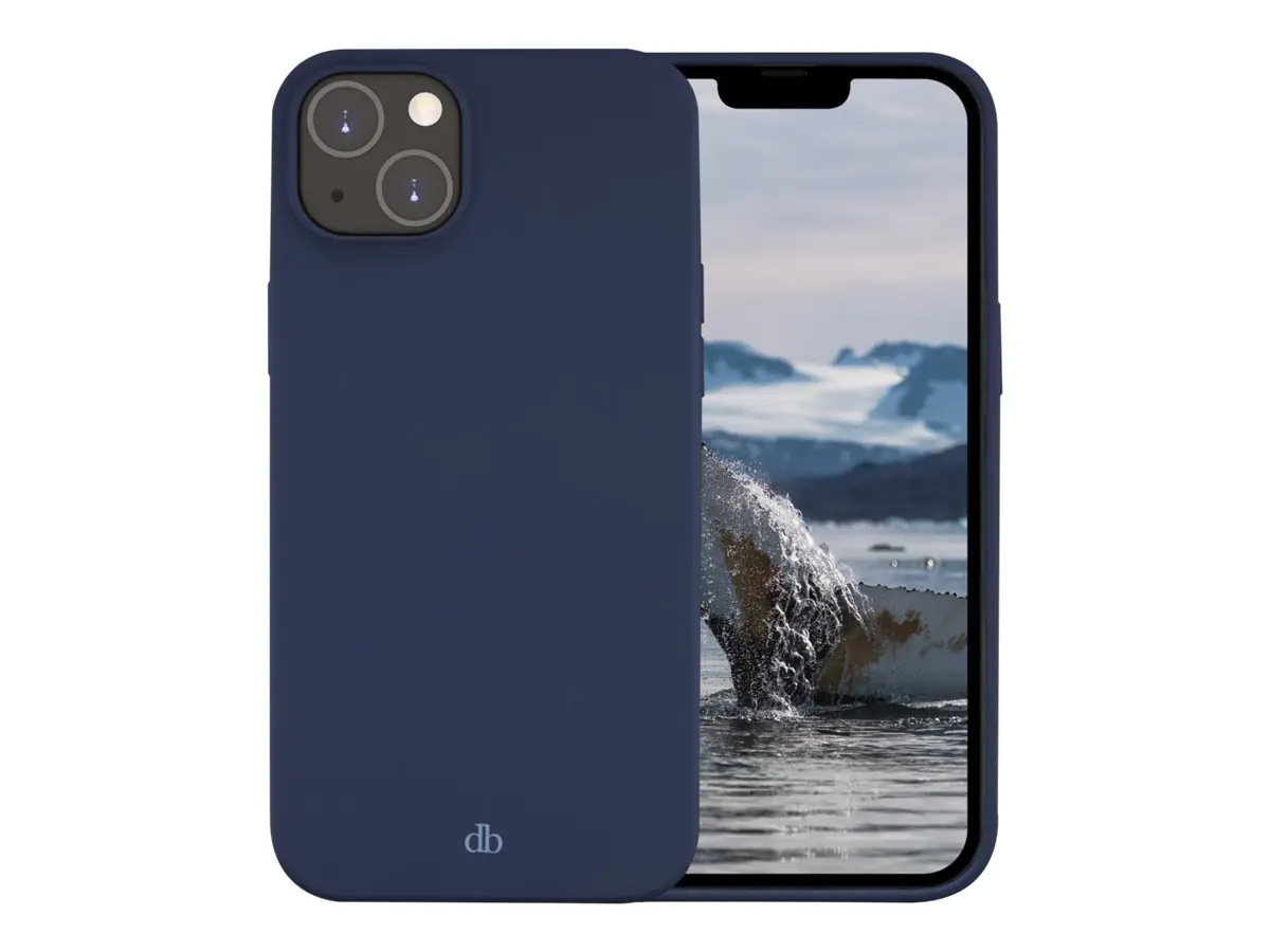dbramante1928 Costa Rica - Hintere Abdeckung für Mobiltelefon - Silikon - Pazifikblau - für Apple iPhone 14 Plus