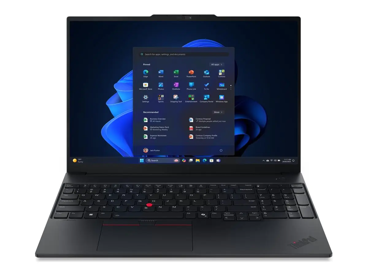 Lenovo ThinkPad E16 Gen 4 21Y4 - AMD Ryzen AI 7 345 / 2 GHz - Win 11 Pro - Radeon 840M - 32 GB