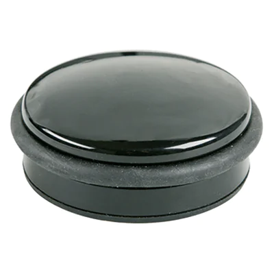 ALCO Türstopper 2851 10x4cm 1300g Metall/Gummi schwarz