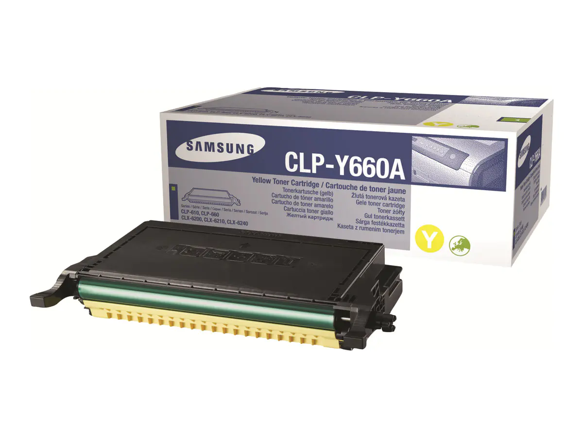 Samsung CLP-Y660A - Gelb - original - Tonerpatrone CLP-Y660A/ELS