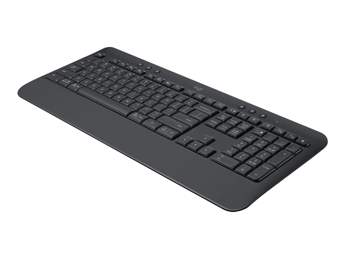 Logitech Signature - Tastatur - kabellos - Bluetooth 5.1 - QWERTZ - Deutsch - Graphite Logitech Signature - Tastatur - kabellos - Bluetooth 5.1 - QWERTZ - Deutsch - Graphite