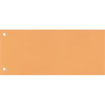 Trennstreifen 10,5x24cm Karton orange 100 St./Pack. Trennstreifen 10,5x24cm Karton orange 100 St./Pack.