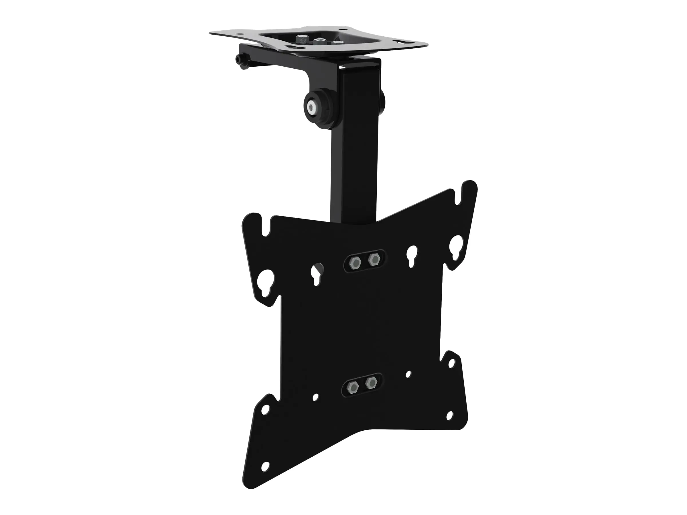 Techly Befestigungskit (Deckenhalterung) - für LCD TV - Stahl - Schwarz - Bildschirmgröße: 43.2-94 cm (17"-37") ICA-CPLB-08