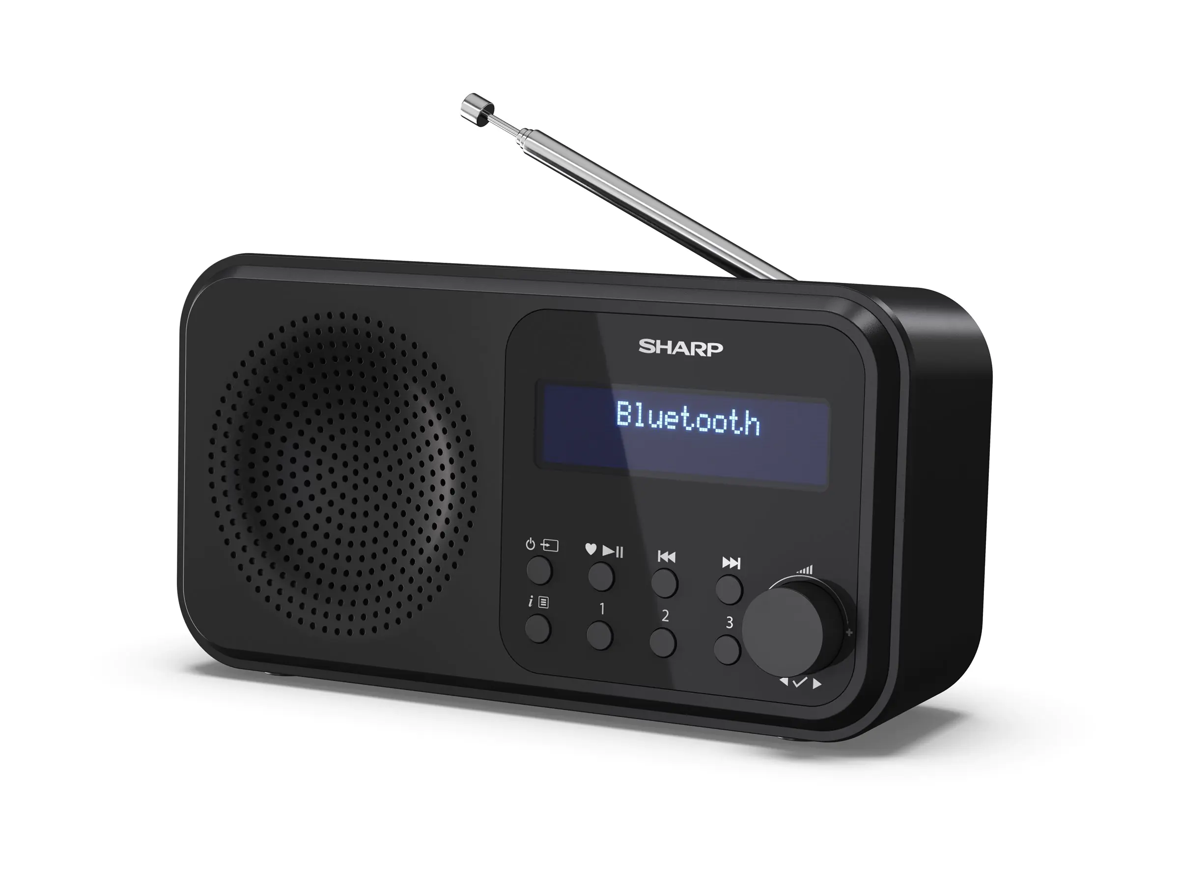 Sharp Tokyo DR-P420 - Tragbares DAB-Radio - schwarz