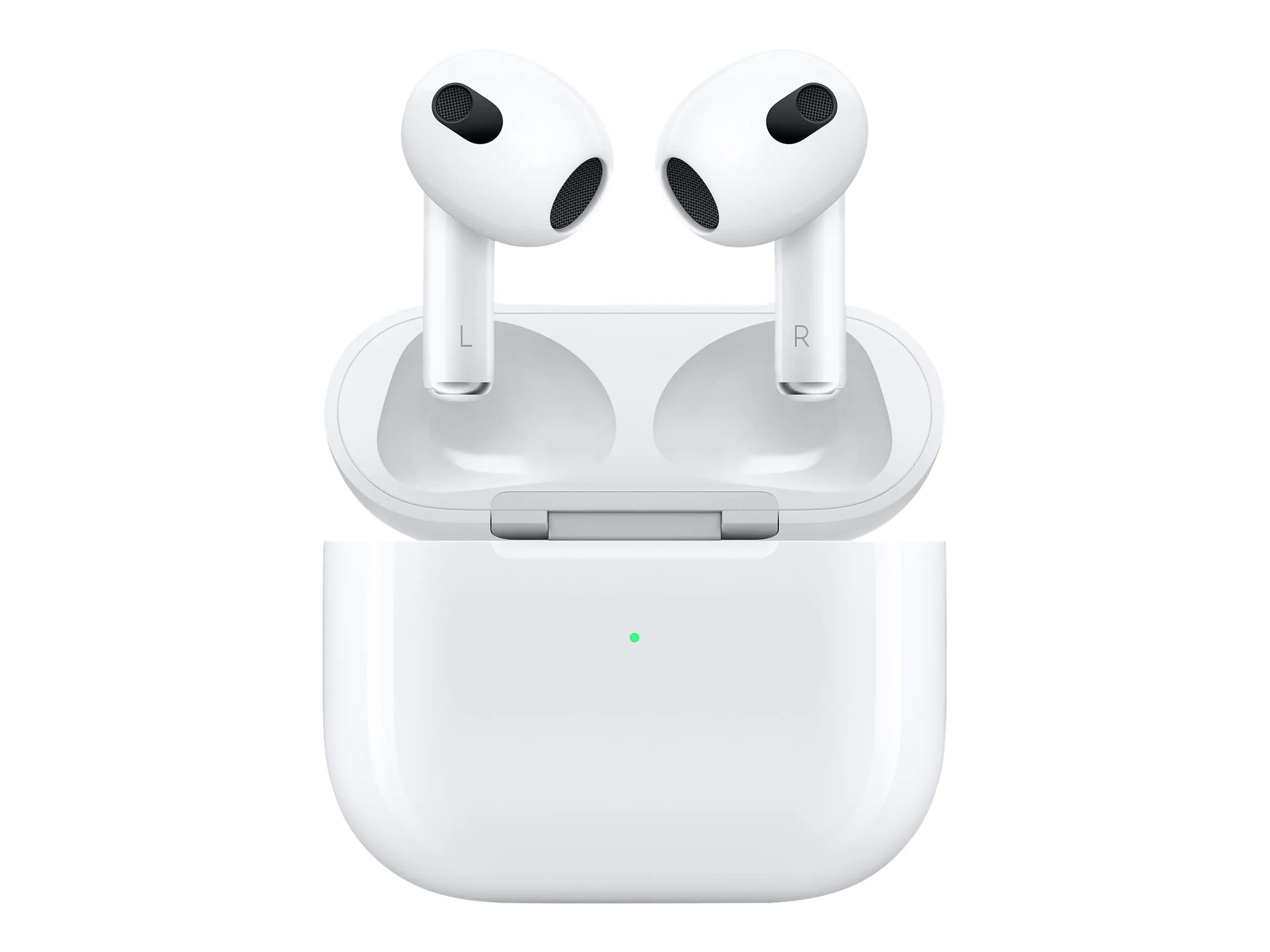 Apple AirPods with MagSafe Charging Case - 3. Generation - True Wireless-Kopfhörer mit Mikrofon - Ohrstöpsel - Bluetooth Apple AirPods with MagSafe Charging Case - 3. Generation - True Wireless-Kopfhörer mit Mikrofon - Ohrstöpsel - Bluetooth