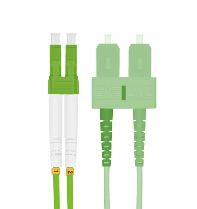 Bayko LWL Patchkabel LC/SC Duplex 50/125µm OM5 lindgrün 15,0m