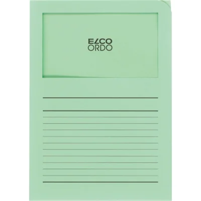 ELCO Sichtmappe ORDO Classico 29489.61 A4 grün 100 St./Pack. ELCO Sichtmappe ORDO Classico 29489.61 A4 grün 100 St./Pack.