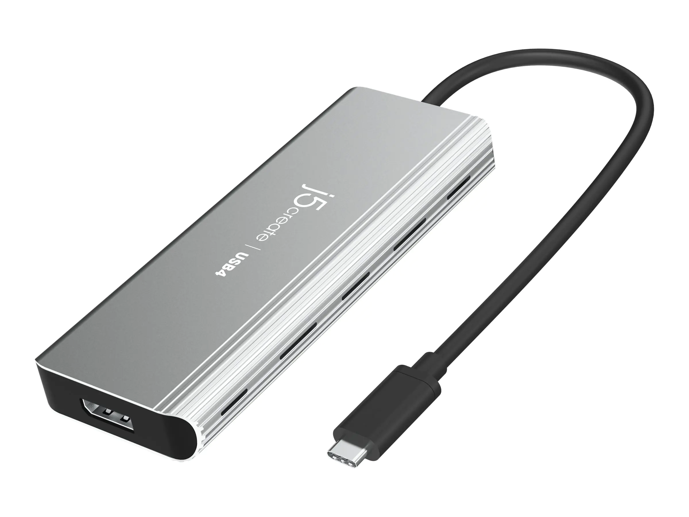 j5create JCD401 - Dockingstation - USB-C / USB4 / Thunderbolt 3 / Thunderbolt 4 - HDMI, DP, USB-C