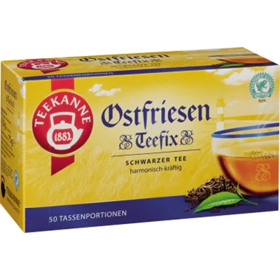 Teekanne Tee Ostfriesen Teefix 5688 50 St./Pack. Teekanne Tee Ostfriesen Teefix 5688 50 St./Pack.