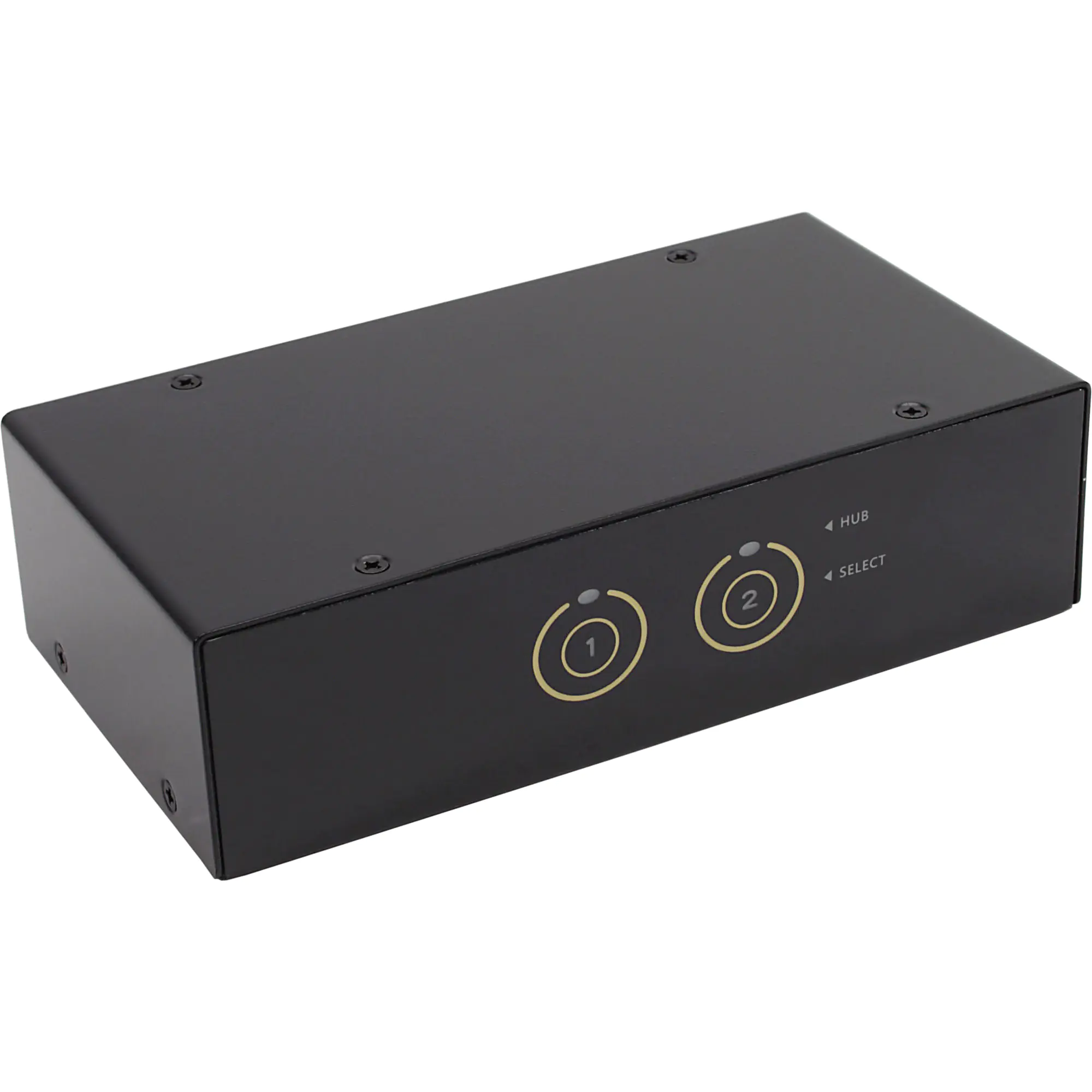 InLine KVM Desktop Switch - 2-fach - DisplayPort - USB 3.0 Hub - mit Audio 63622I