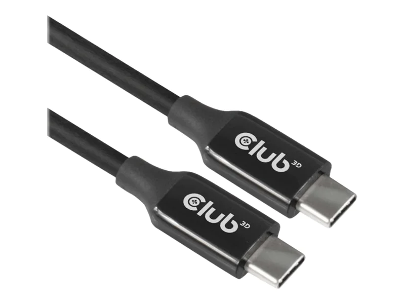 Club 3D CAC-1535 - USB-Kabel - 24 pin USB-C (M) zu 24 pin USB-C (M) - USB 3.2 Gen 2 / DisplayPort 1.4 - 20 V - 3 A - 5 m - aktiv, USB Power Delivery (3A, 60W), 8K Unterstützung, bi-direktional Club 3D CAC-1535 - USB-Kabel - 24 pin USB-C (M) zu 24 pin USB-C (M) - USB 3.2 Gen 2 / DisplayPort 1.4 - 20 V - 3 A - 5 m - aktiv, USB Power Delivery (3A, 60W), 8K Unterstützung, bi-direktional