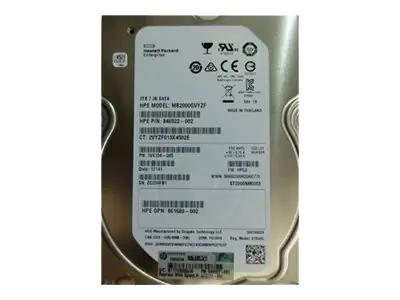 HPE Festplatte - 2 TB - Hot-Swap - 3.5" LFF (8.9 cm LFF)
