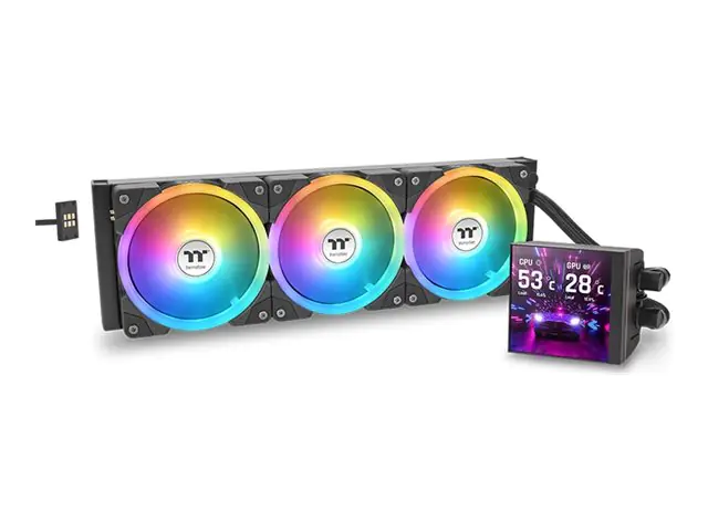 Thermaltake MAGFloe 360 Ultra| AiO-Wasserkühlung - AMD Sockel AM3 (Ph. II/Ath. II) - AMD Sockel AM4
