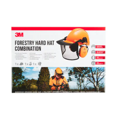 3M Schutzhelm G3000 53-62cm ABS Kunststoff/HDPE/Polyester orange