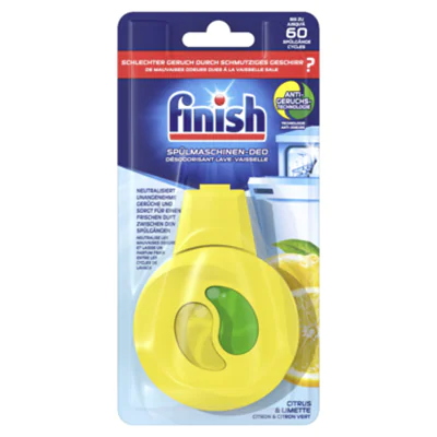 FINISH Spülmaschinen-Deo Citrus & Limette mit Clip FINISH Spülmaschinen-Deo Citrus & Limette mit Clip