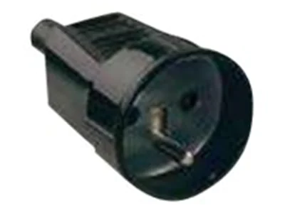 Bachmann - Netzanschluss - 2-polig (R) - 250 V - 16 A - Schwarz - Belgien, Frankreich