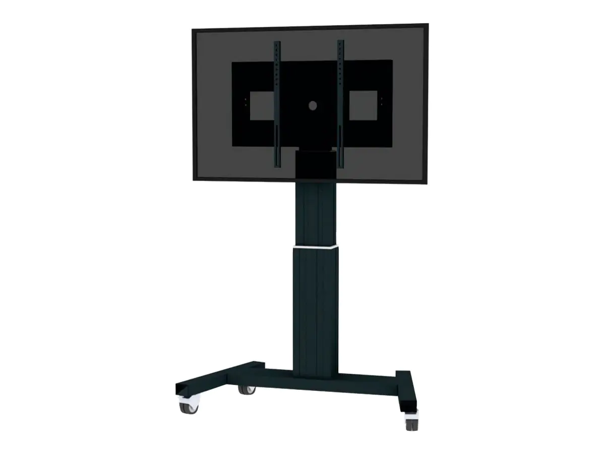 NewStar PLASMA-M2500 - Wagen für Flachbildschirm / AV-Ausrüstung (motorisiert) - Schwarz, RAL 9005 - Bildschirmgröße: 106.7-254 cm (42"-100")