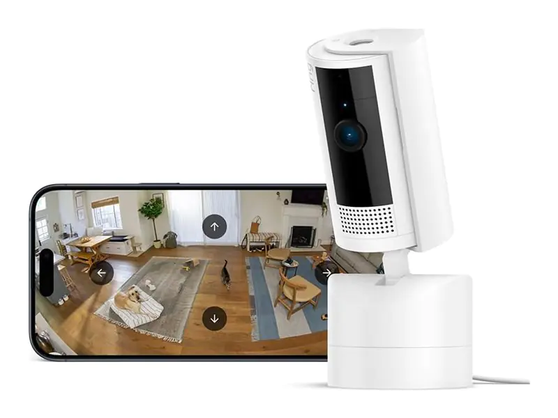 Ring Indoor Cam - Netzwerk-Überwachungskamera - schwenken / neigen - Innenbereich - Farbe
