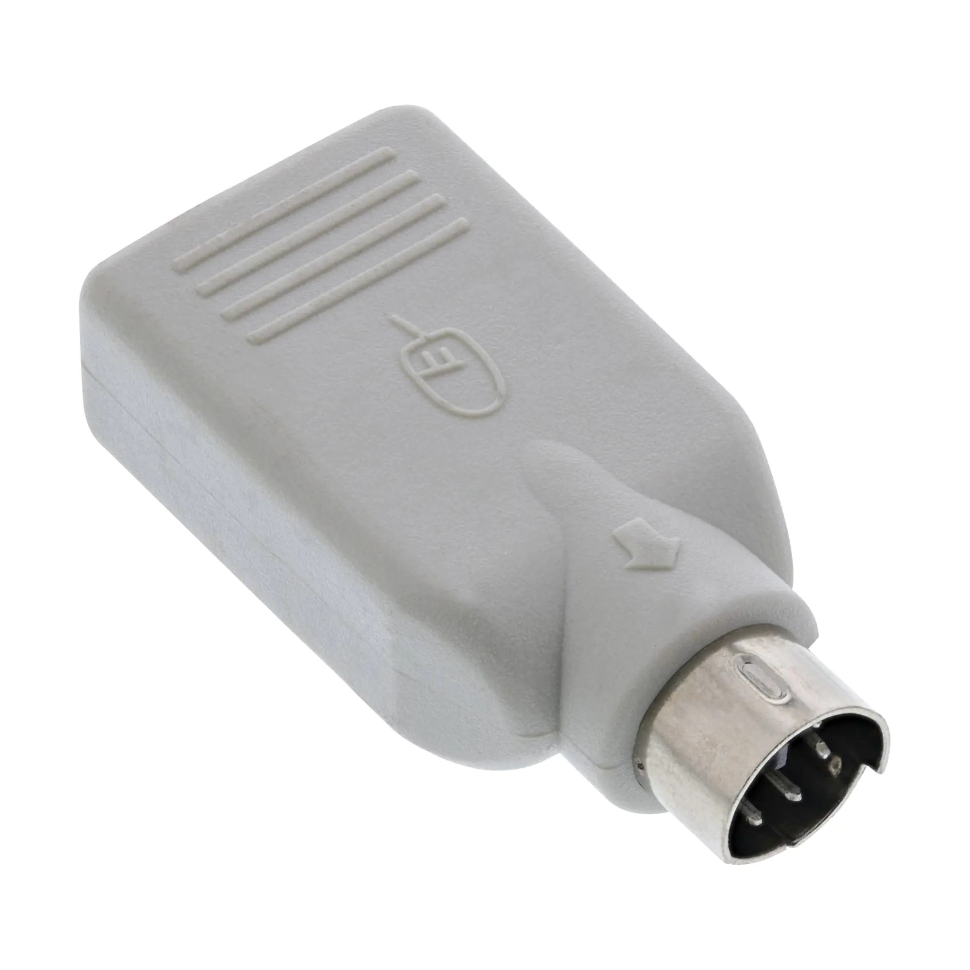 InLine - Tastatur- / Maus-Adapter - PS/2 (M) zu USB (W)
