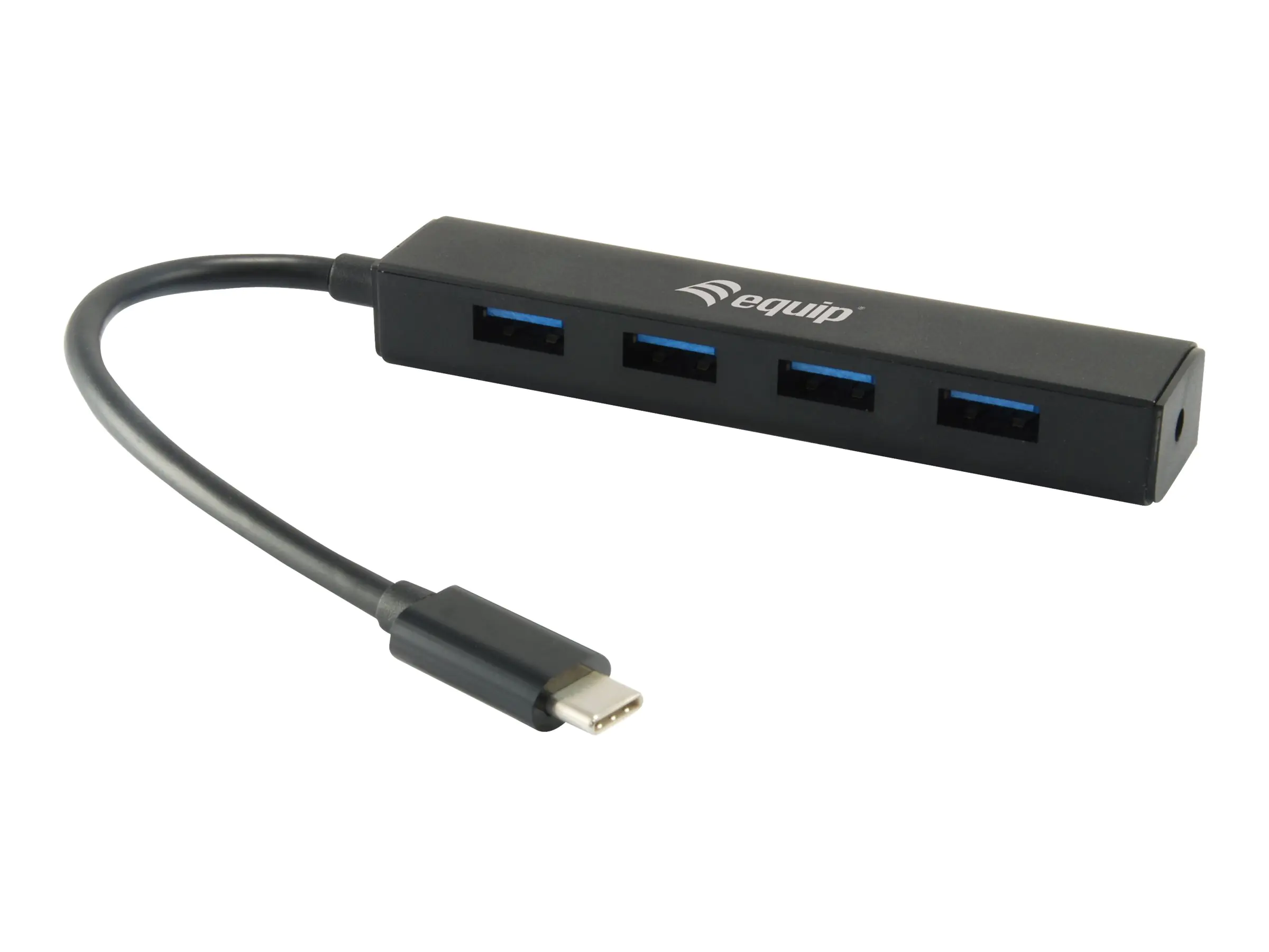 Equip Life USB 3.1 Type-C to 4-Port USB 3.0 Hub - Hub - 4 x SuperSpeed USB 3.0 - Desktop