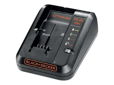 Black & Decker Power Connect - Batterieladegerät - 1 x Batterien laden - 1 A - für BLACK+DECKER BCD003, BCD900, BCG720, BDCCS18, BDCDC18, BDCDS18, BDCJS18, BDCR18, BDCROS18