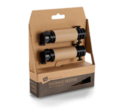 B&W International B&W Distance Keeper - Service-Set - Stadt-Fahrrad - Schwarz - Grau - The