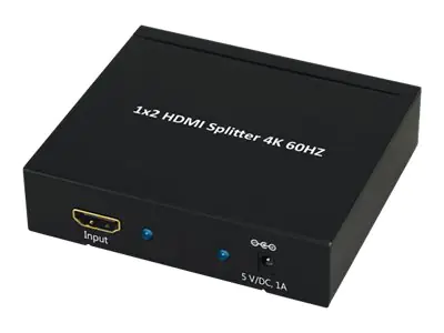 VALUE - Video-/Audio-Splitter - 2 x HDMI - Desktop VALUE - Video-/Audio-Splitter - 2 x HDMI - Desktop