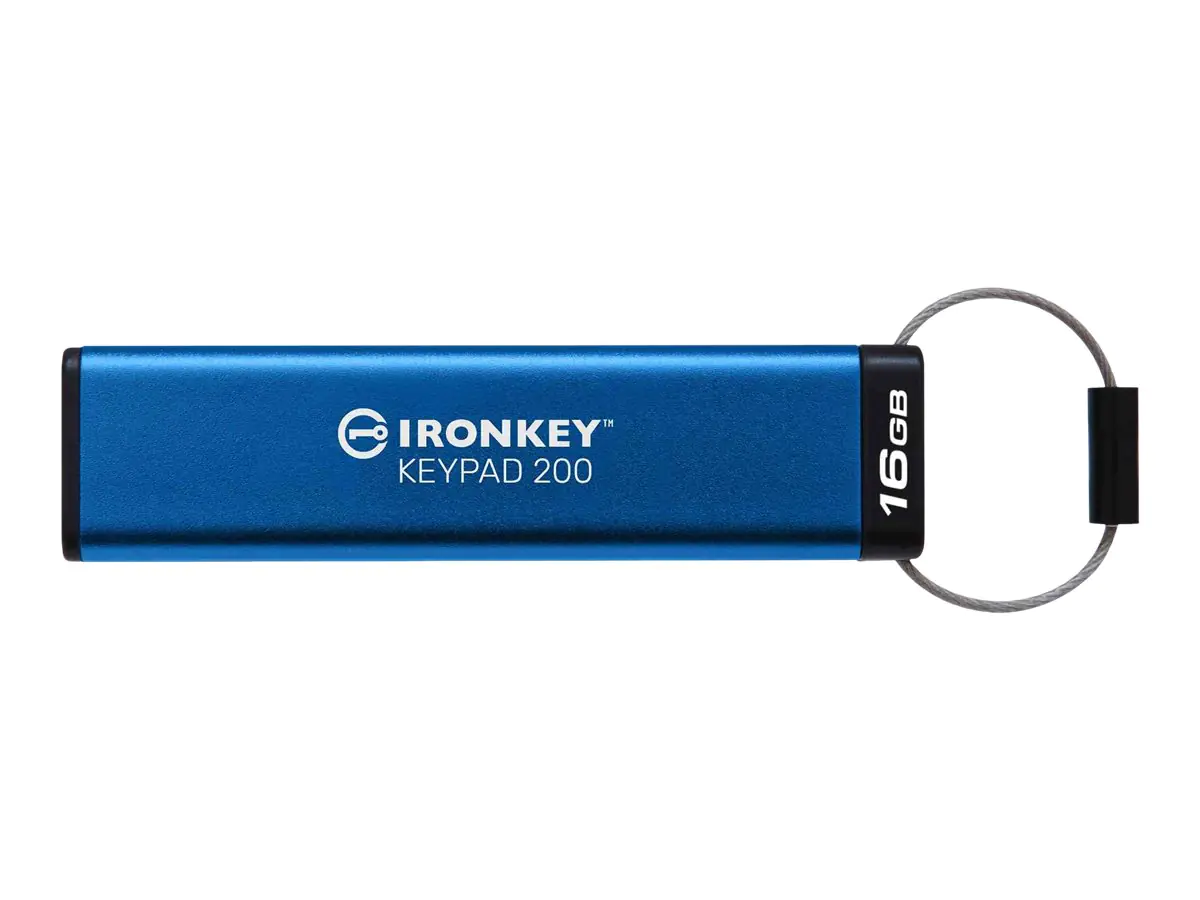 Kingston IronKey Keypad 200 - USB-Flash-Laufwerk IKKP200/16GB