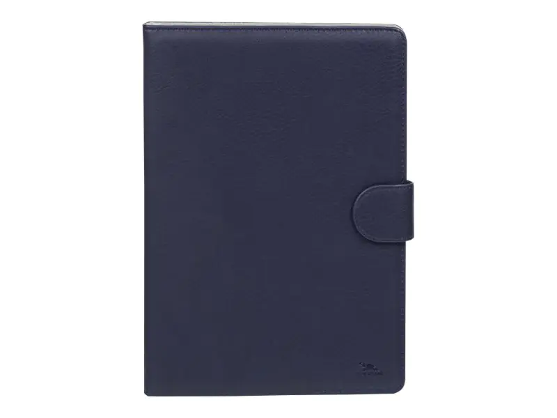 Riva Case 3017 - Flip-Hülle für Tablet - Polyurethan-Kunstleder - Blau - 10.1"