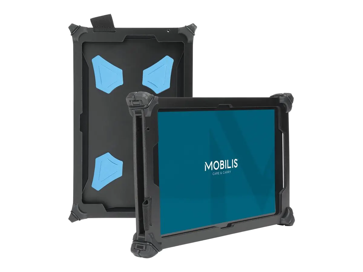 Mobilis RESIST Pack - Hintere Abdeckung für Tablet - widerstandsfähig - TFP 4.0 - Schwarz - für Samsung Galaxy Tab S7, Tab S8