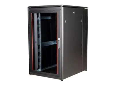 Equip Dynamic Flex Line - Schrank Netzwerkschrank - 800x1000 mm, mit Glastür, abnehmbare und
