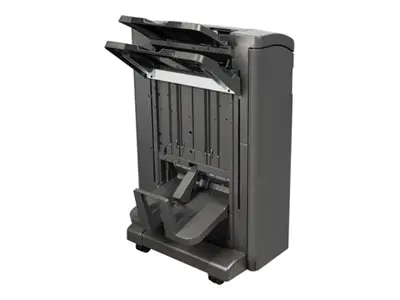 Lexmark Punch Booklet - Fertiger mit Stapler/Heftgerät/Booklet-Falter/Sattelnaht - 2/4-Loch - 2400 Blätter in 3 Schubladen (Trays) - für Lexmark C9235, CS921, CS923, CX921, CX922, CX923, CX924, XC9225, XC9235, XC9245, XC9255