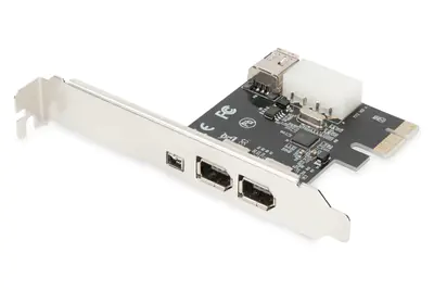 DIGITUS DS-30201-5 - FireWire-Adapter - PCIe - FireWire x 3 DIGITUS DS-30201-5 - FireWire-Adapter - PCIe - FireWire x 3
