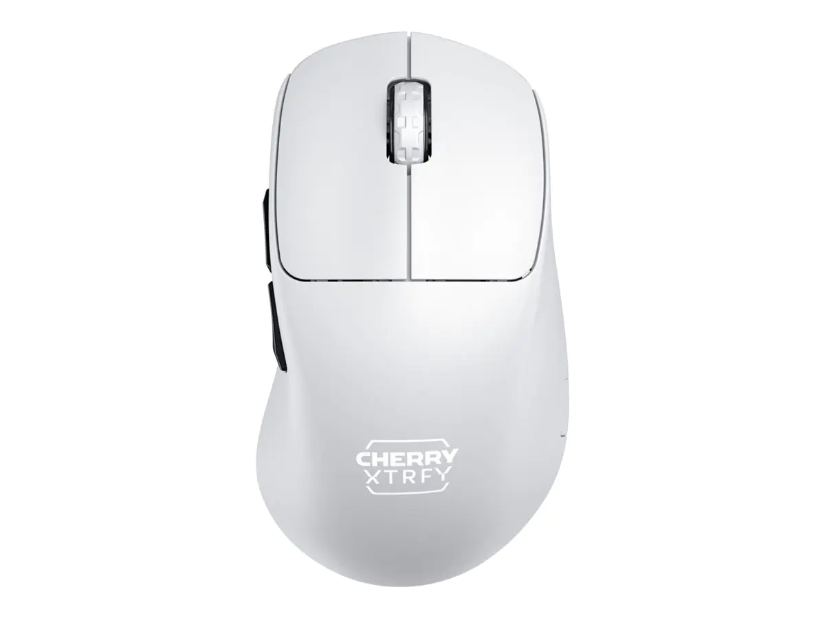 Cherry Xtrfy M64 Pro - Maus - ergonomisch - 5 Tasten - kabellos - 2.4 GHz - kabelloser Empfänger