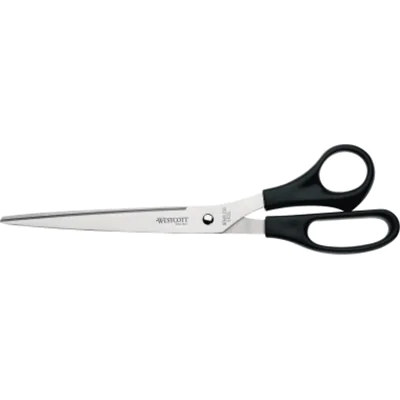 Schere Büro 25cm gerade Langauge Kunststoffgriff schwarz Schere Büro 25cm gerade Langauge Kunststoffgriff schwarz