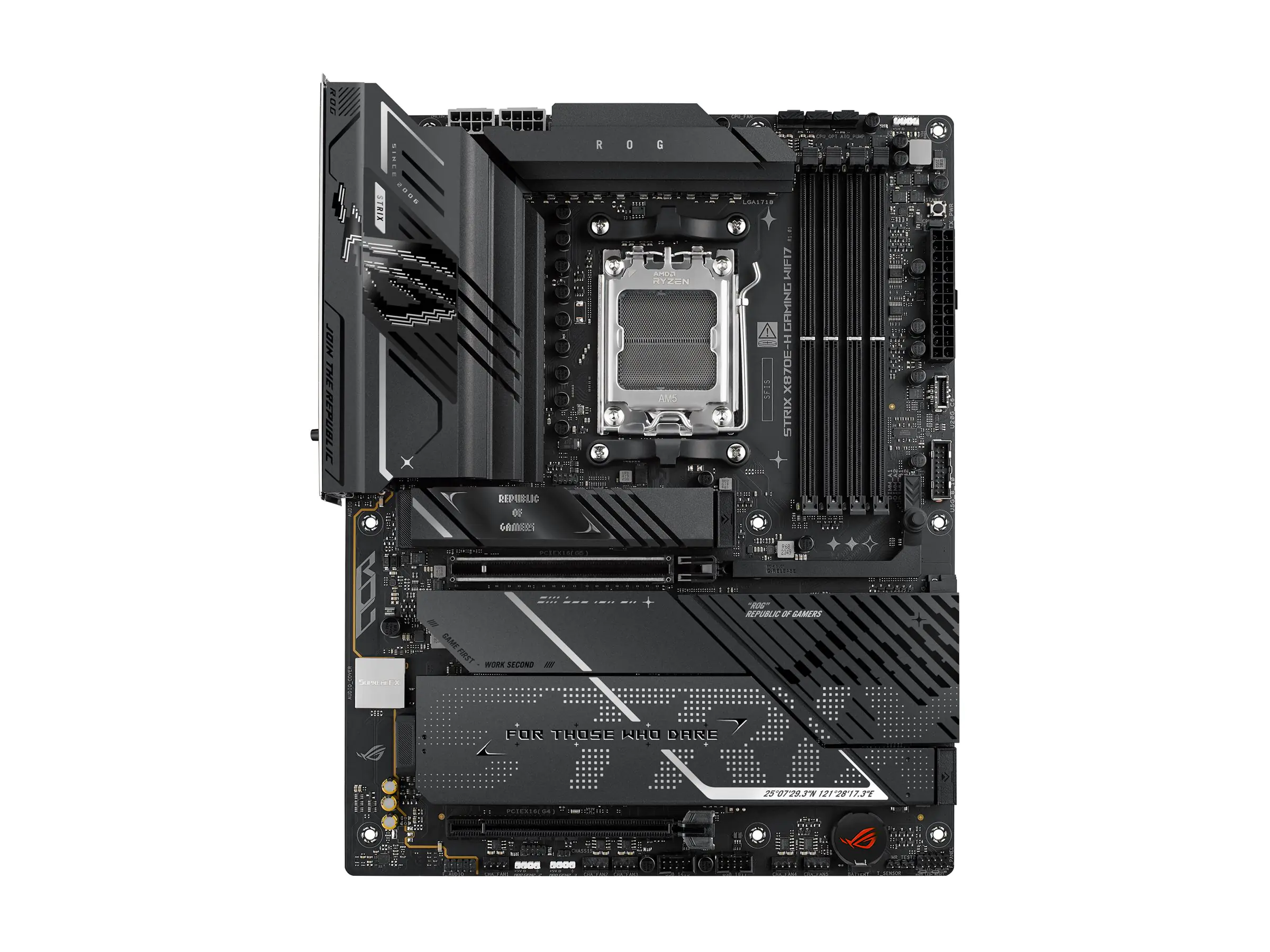 ASUS ROG STRIX X870E-H GAMING WIFI7 - Mainboard - AMD Sockel AM5 (Ryzen Zen4)