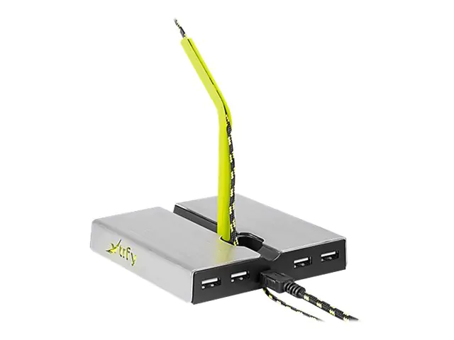 Cherry Xtrfy B1 - Hub - 4 x USB 2.0 - Desktop - mit XG-B1-LED